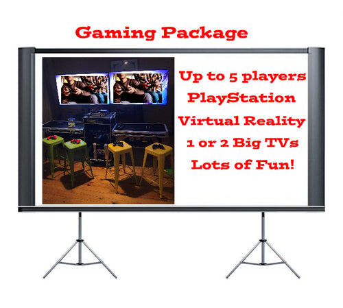 3Princes Outdoor and Indoor Cinema Hire Melbourne Gaming Package