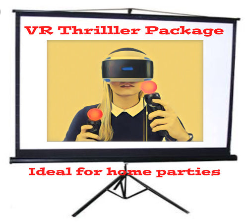 VR Thriller - Virtual Reality + Gaming + Movies Package